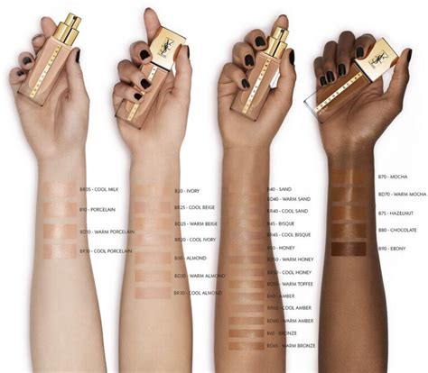 ysl awakening foundation swatches|YSL beauty shade finder.